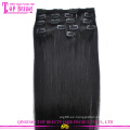Los fabricantes venden al por mayor el pelo malasio encantador hermoso 30 pulgadas extensiones de cabello clip en